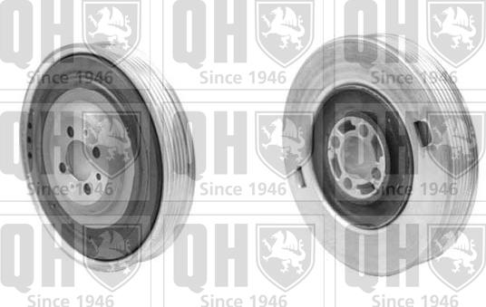 Quinton Hazell QCD12 - Poulie, vilebrequin cwaw.fr