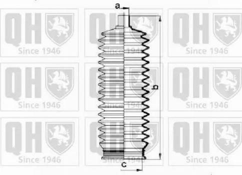 Quinton Hazell QG1450 - Jeu de joints-soufflets, direction cwaw.fr