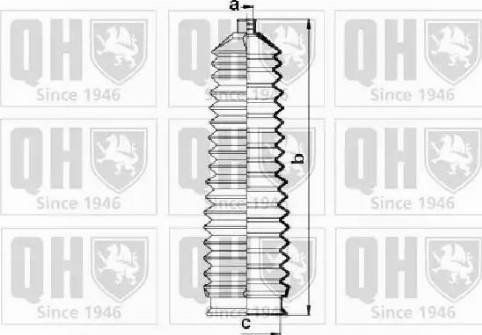 Quinton Hazell QG1470 - Jeu de joints-soufflets, direction cwaw.fr