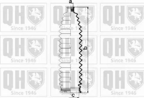 Quinton Hazell QG1504 - Jeu de joints-soufflets, direction cwaw.fr