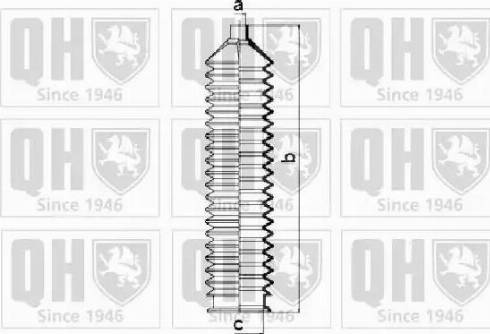 Quinton Hazell QG1679 - Jeu de joints-soufflets, direction cwaw.fr