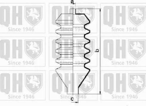 Quinton Hazell QG1010 - Joint-soufflet, direction cwaw.fr