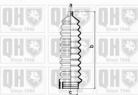 Quinton Hazell QG1084 - Joint-soufflet, direction cwaw.fr