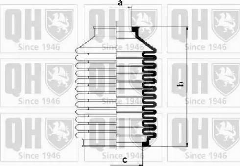 Quinton Hazell QG1083 - Joint-soufflet, direction cwaw.fr