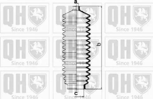 Quinton Hazell QG1036 - Jeu de joints-soufflets, direction cwaw.fr