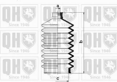 Quinton Hazell QG1139 - Jeu de joints-soufflets, direction cwaw.fr