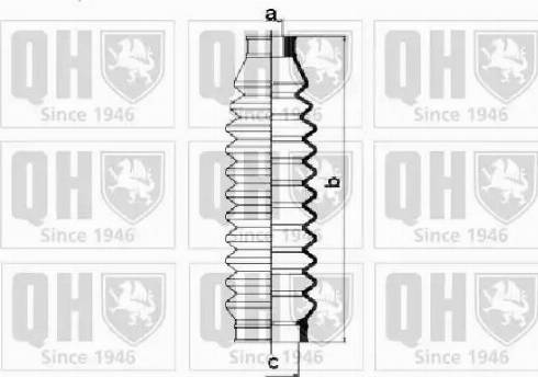 Quinton Hazell QG1334 - Jeu de joints-soufflets, direction cwaw.fr