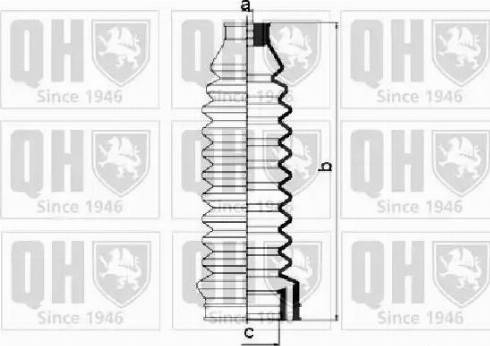 Quinton Hazell QG1336 - Joint-soufflet, direction cwaw.fr