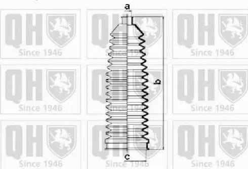 Quinton Hazell QG1324 - Jeu de joints-soufflets, direction cwaw.fr