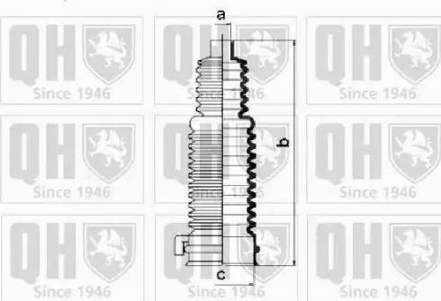 Quinton Hazell QG1293 - Jeu de joints-soufflets, direction cwaw.fr