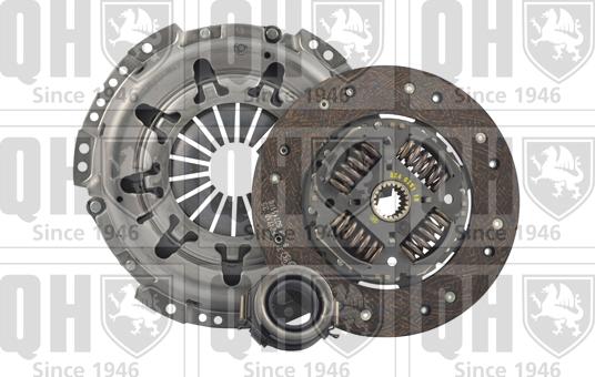 Quinton Hazell QKT2466AF - Kit d'embrayage cwaw.fr