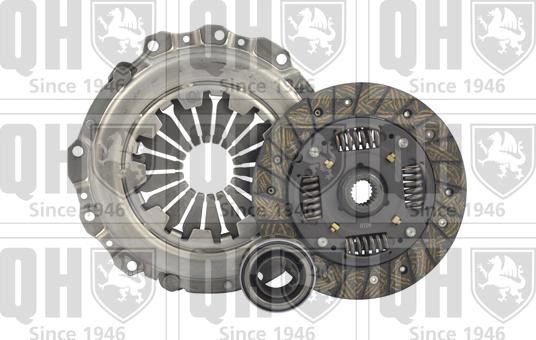 Quinton Hazell QKT2597AF - Kit d'embrayage cwaw.fr