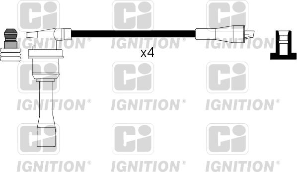 Quinton Hazell XC999 - Kit de câbles d'allumage cwaw.fr