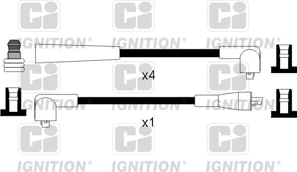 Quinton Hazell XC946 - Kit de câbles d'allumage cwaw.fr