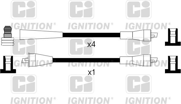 Quinton Hazell XC959 - Kit de câbles d'allumage cwaw.fr