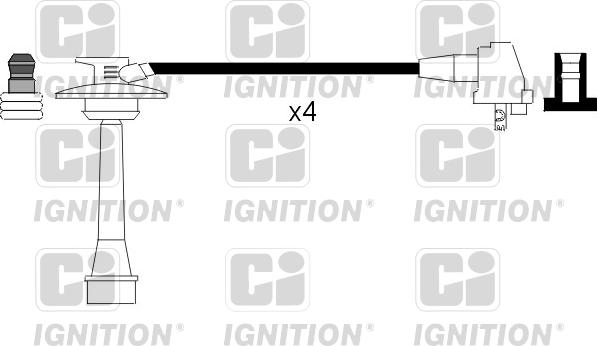 Quinton Hazell XC952 - Kit de câbles d'allumage cwaw.fr