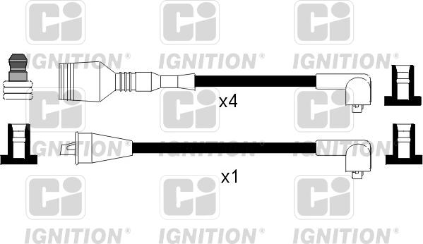 Quinton Hazell XC964 - Kit de câbles d'allumage cwaw.fr