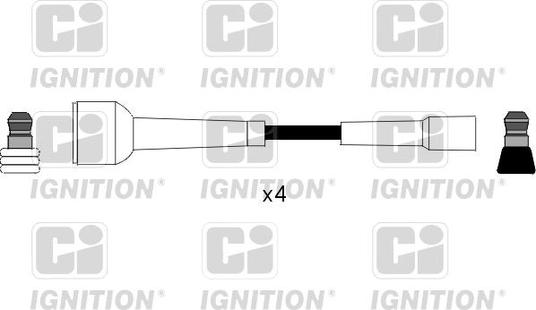 Quinton Hazell XC968 - Kit de câbles d'allumage cwaw.fr