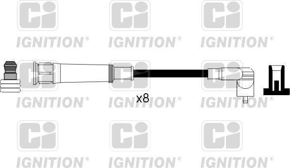 Quinton Hazell XC962 - Kit de câbles d'allumage cwaw.fr