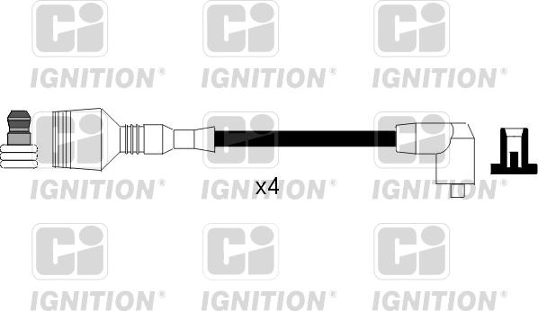 Quinton Hazell XC907 - Kit de câbles d'allumage cwaw.fr