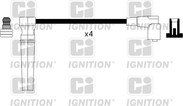 Quinton Hazell XC930 - Kit de câbles d'allumage cwaw.fr