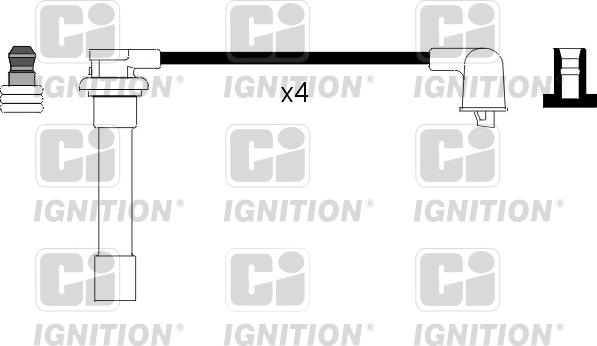 Quinton Hazell XC927 - Kit de câbles d'allumage cwaw.fr