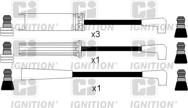 Quinton Hazell XC417 - Kit de câbles d'allumage cwaw.fr