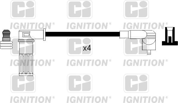 Quinton Hazell XC551 - Kit de câbles d'allumage cwaw.fr