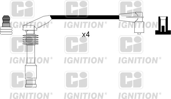 Quinton Hazell XC647 - Kit de câbles d'allumage cwaw.fr