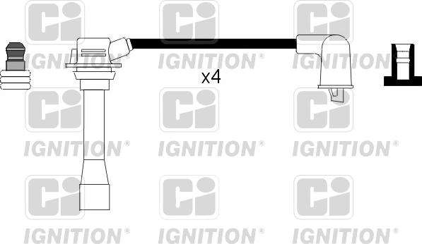 Quinton Hazell XC655 - Kit de câbles d'allumage cwaw.fr