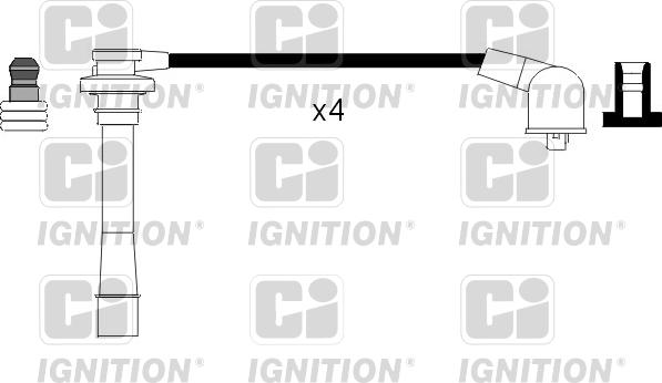 Quinton Hazell XC661 - Kit de câbles d'allumage cwaw.fr