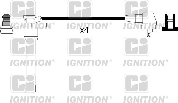 Quinton Hazell XC627 - Kit de câbles d'allumage cwaw.fr