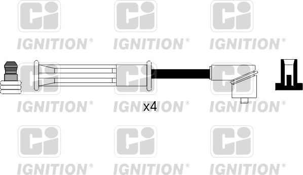 Quinton Hazell XC1090 - Kit de câbles d'allumage cwaw.fr