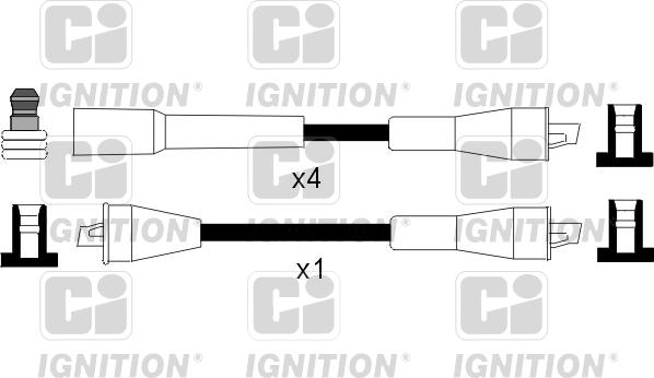 Quinton Hazell XC1054 - Kit de câbles d'allumage cwaw.fr