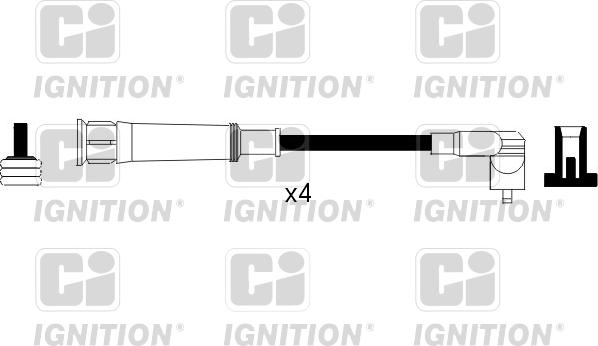 Quinton Hazell XC1039 - Kit de câbles d'allumage cwaw.fr