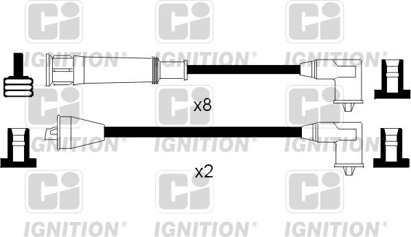 Quinton Hazell XC1033 - Kit de câbles d'allumage cwaw.fr