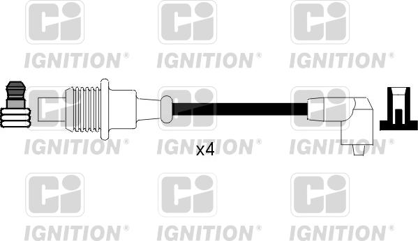 Quinton Hazell XC1077 - Kit de câbles d'allumage cwaw.fr