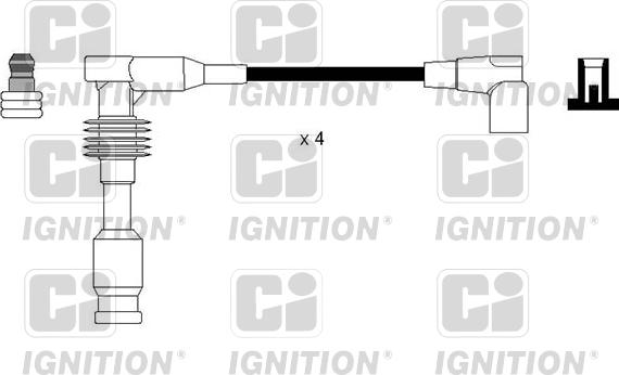 Quinton Hazell XC1185 - Kit de câbles d'allumage cwaw.fr