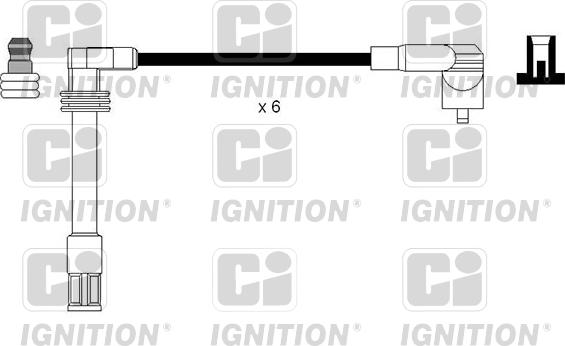 Quinton Hazell XC1122 - Kit de câbles d'allumage cwaw.fr