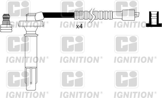 Quinton Hazell XC1218 - Kit de câbles d'allumage cwaw.fr