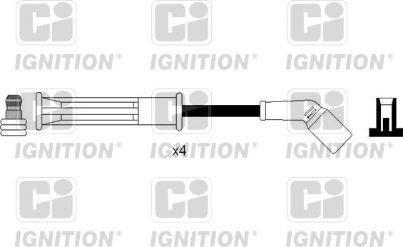 Quinton Hazell XC1234 - Kit de câbles d'allumage cwaw.fr