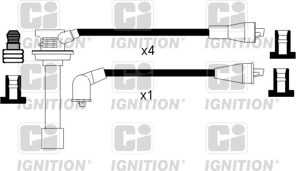 Quinton Hazell XC896 - Kit de câbles d'allumage cwaw.fr