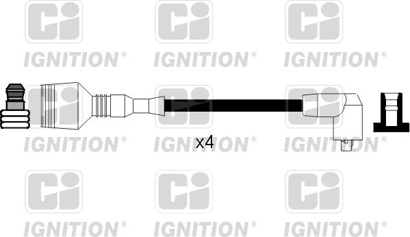 Quinton Hazell XC847 - Kit de câbles d'allumage cwaw.fr