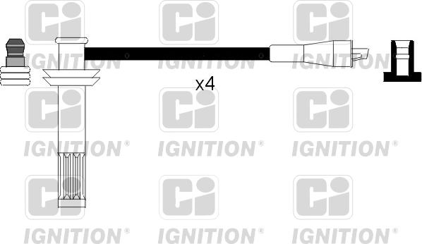 Quinton Hazell XC822 - Kit de câbles d'allumage cwaw.fr