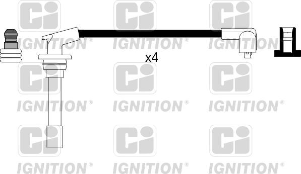 Quinton Hazell XC879 - Kit de câbles d'allumage cwaw.fr