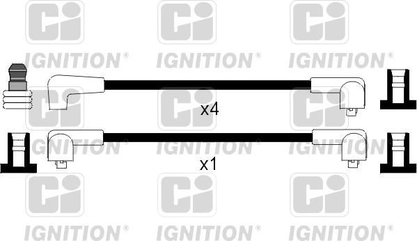 Quinton Hazell XC785 - Kit de câbles d'allumage cwaw.fr