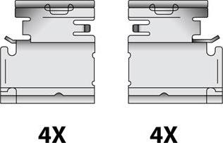 Raicam 12079414 - Kit d'accessoires, plaquette de frein à disque cwaw.fr