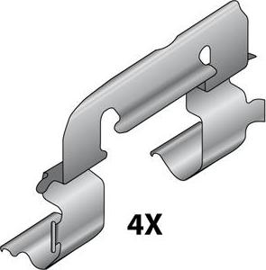 Raicam 12079654 - Kit d'accessoires, plaquette de frein à disque cwaw.fr