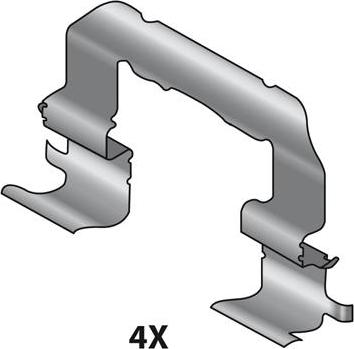 Raicam 12079680 - Kit d'accessoires, plaquette de frein à disque cwaw.fr