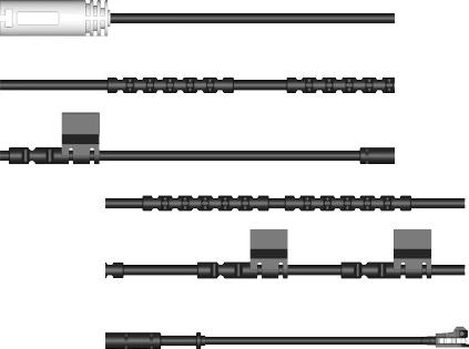 Raicam KS0096 - Contact d'avertissement, usure des plaquettes de frein cwaw.fr